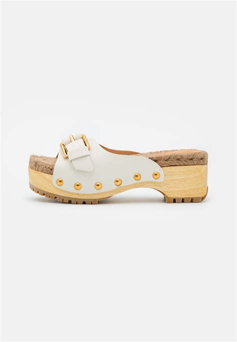 see by chloe joline|See By Chloe Joline Clog in Natural .